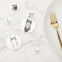 Confeti Regalo divertido para amantes de los caballos Casa