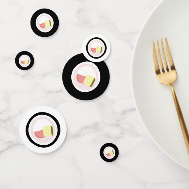 Confeti Restaurante Sushi Roll Salmon Birthday (Grupo)