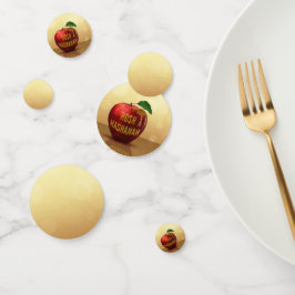 Confeti Rosh Hashanah Año Nuevo judío Miel Apple