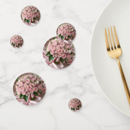 Confeti "Rubor of Love: Un Bouquet de romance eterno"