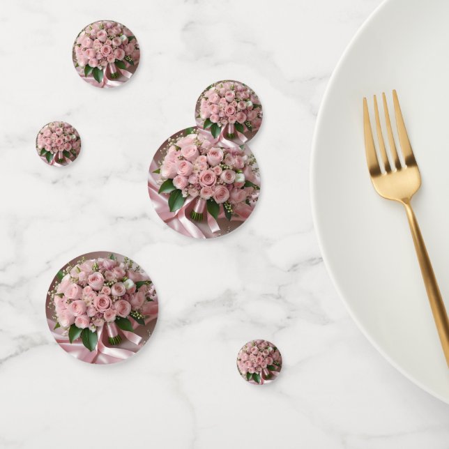 Confeti "Rubor of Love: Un Bouquet de romance eterno" (Grupo)