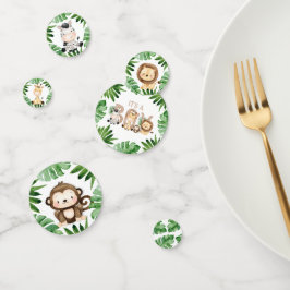 Confeti Safari de la jungla es un niño Baby Shower