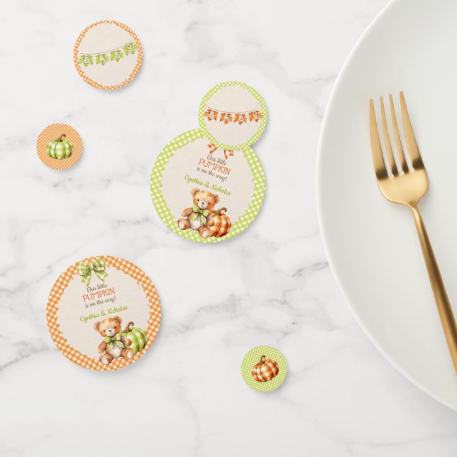 Confeti Saltos de calabaza de oseo de peluche de Teddy tos (Grupo)