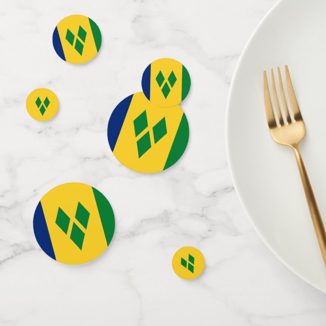 Confeti San Vicente y las Granadinas (Grupo)