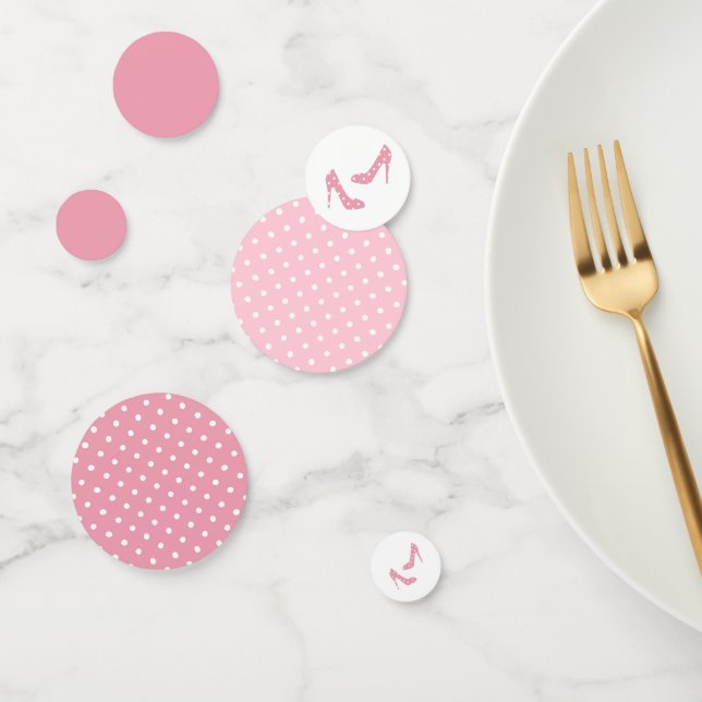 Confeti Si el zapato encaja en rosa (Grupo)