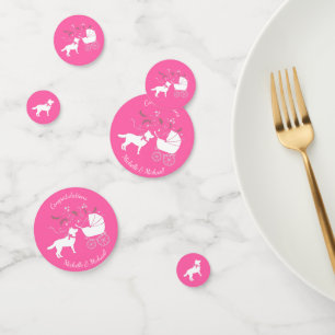 Confeti Siberian Husky Baby Shower