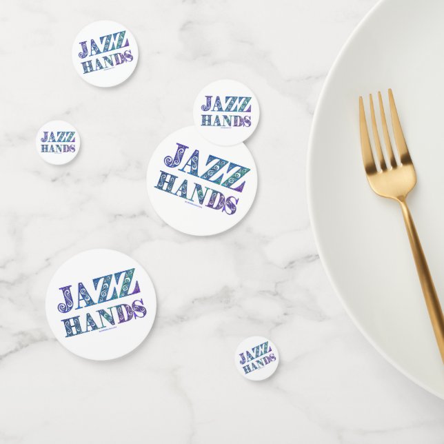 Confeti SlipperyJoe's musical de Broadway Jazz Hands queer (Grupo)