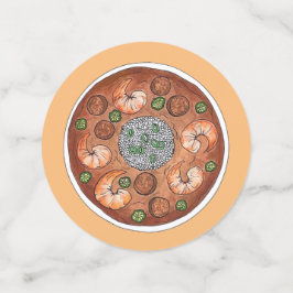 Confeti Sopa gumbo Louisiana LA New Orleans NOLA Food