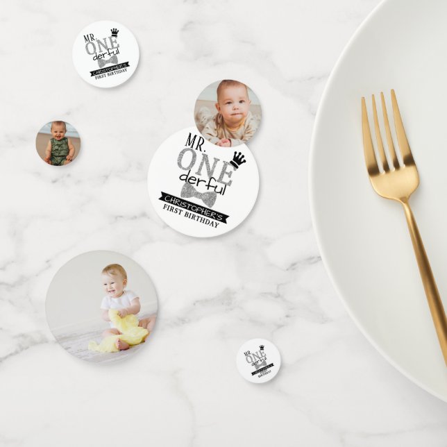 Confeti Sr. ONEmaravilloso Fiesta de cumpleaños (Grupo)