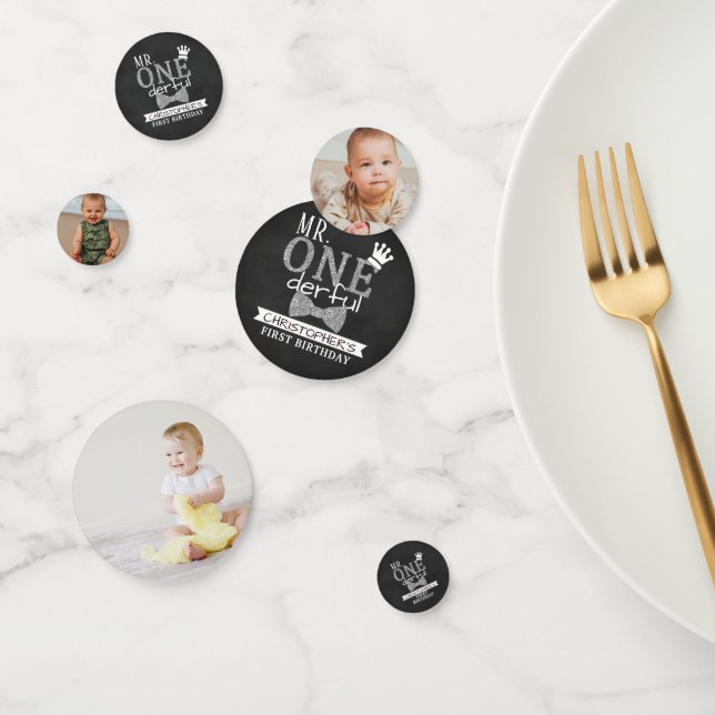 Confeti Sr. ONEmaravilloso Fiesta de cumpleaños (Grupo)