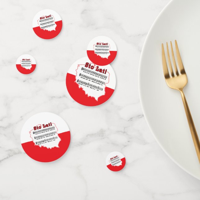 Confeti ¡Sto Lat! Mapa de canciones polacas (Grupo)