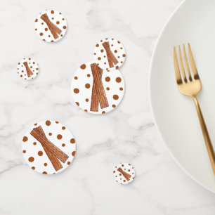 Confeti Sugary Churro Fried Dough Pastry Comida española