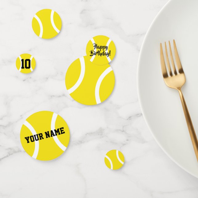 Confeti Suministros personalizados para fiesta de cumpleañ (Grupo)