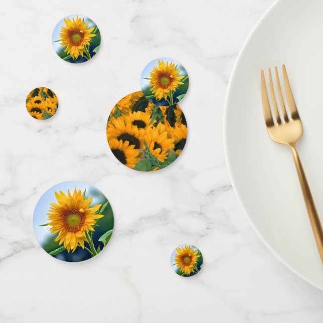 Confeti Sunflower (Grupo)