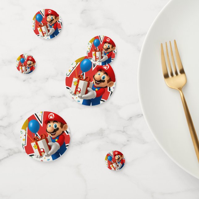 Confeti super Mario  (Grupo)