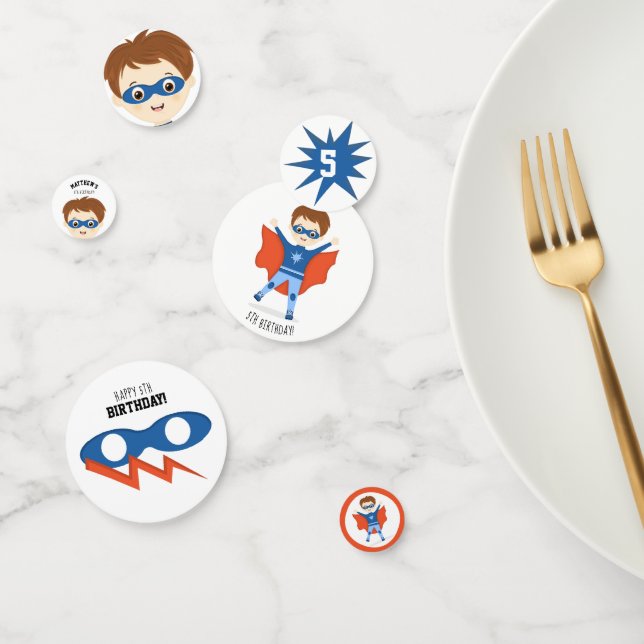 Confeti Superhéroe Boy (Grupo)