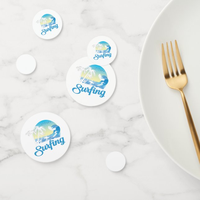 Confeti Surfing Sea Beach (Grupo)