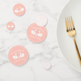 Confeti Swan Baby Shower