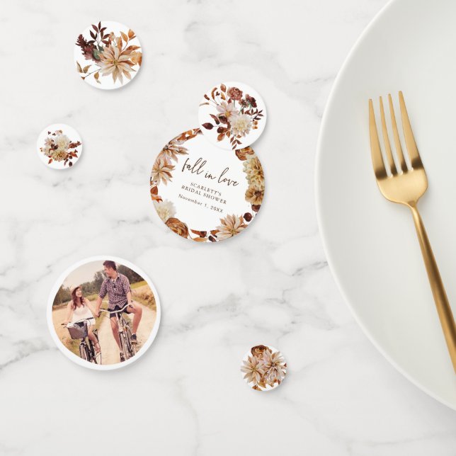 Confeti Tabla de fotos de otoño (Grupo)