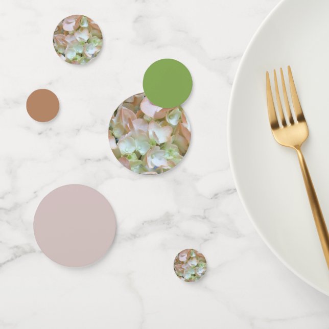 Confeti Tablefetti - Peach Hydrangea (Grupo)