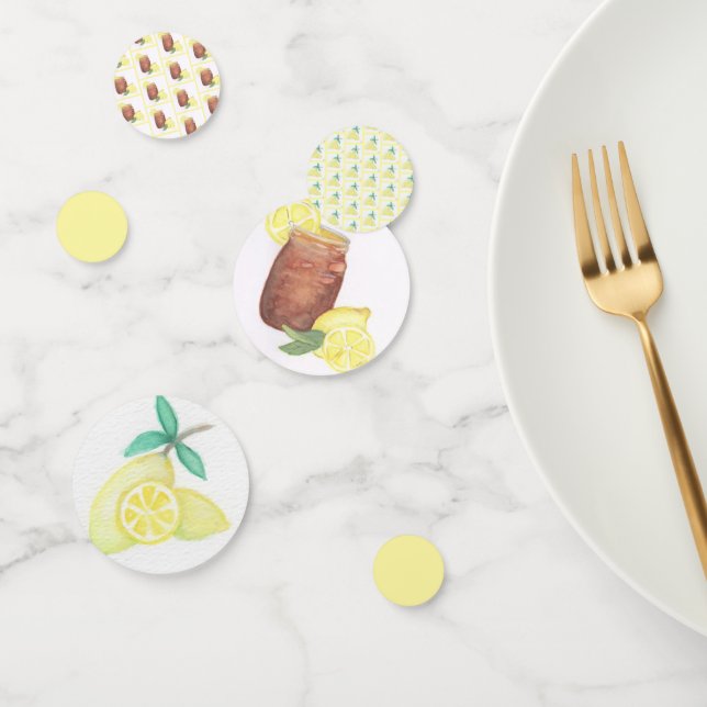 Confeti Té dulce con lémones (Grupo)