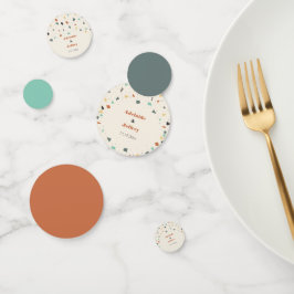 Confeti Terrazzo Tile Estilo moderno Tones de la Tierra