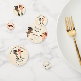 Confeti Thank You for Coming Little Recruit Baby Shower