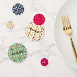 Confeti Thanksgiving happy Fall Farmhouse 