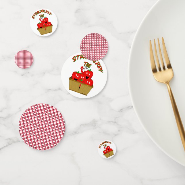 Confeti ¡Tiempo de fresa! (Grupo)