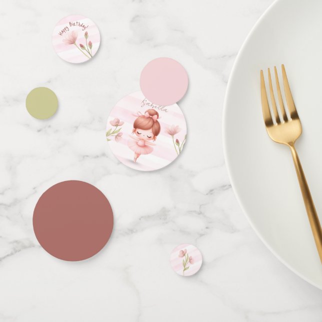 Confeti Tiny Twirls – Ballerina  (Grupo)
