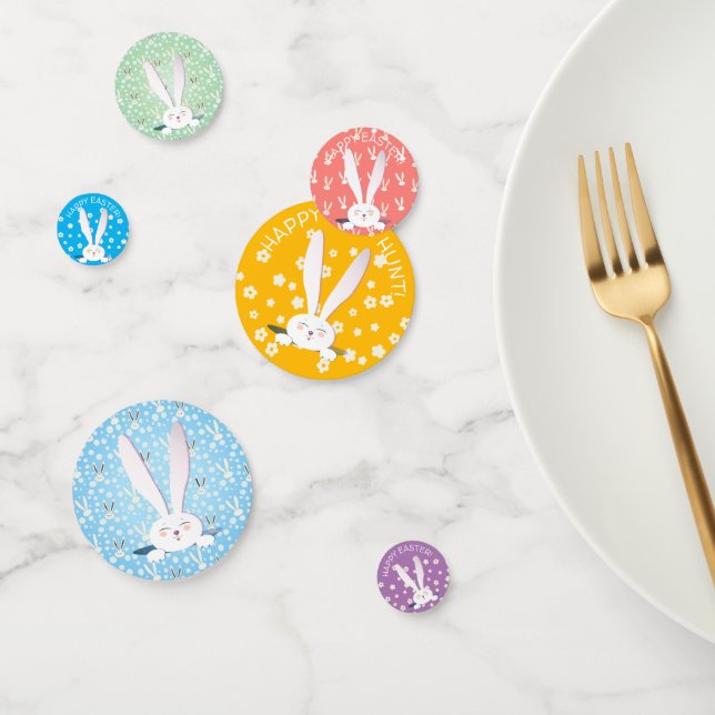 Confeti Trae una canasta para los niños Para recoger huevo (Grupo)