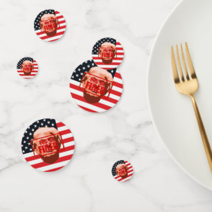 Confeti Trump, Fiesta de destitución