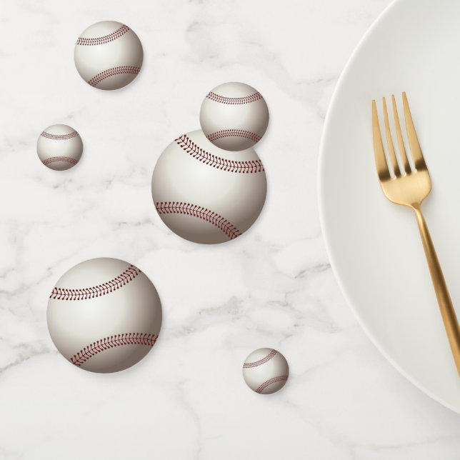 Confeti Un diseño de una base o una bola blanda (Grupo)