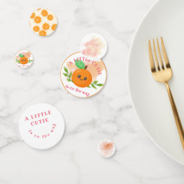 Confeti Una pequeña corbata está en camino