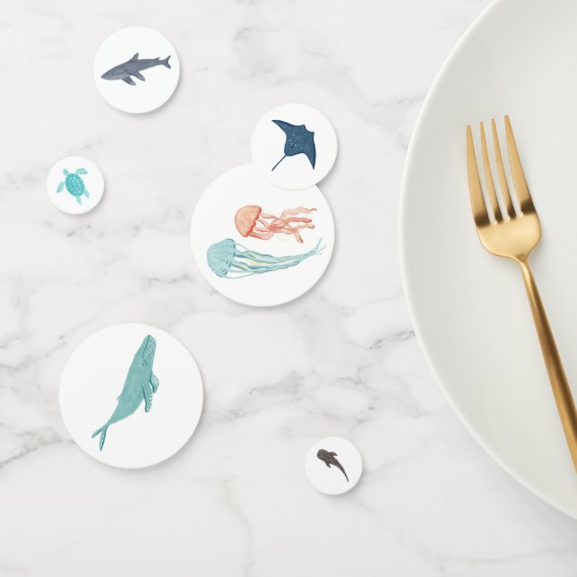 Confeti Under the Sea Baby Shower (Grupo)