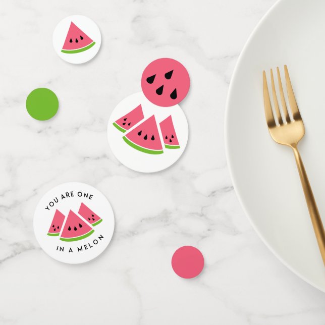 Confeti Uno en un melón (Grupo)