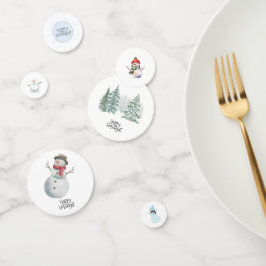 Confeti Vacaciones en invierno