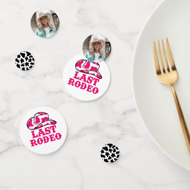 Confeti Vaquera Disco Último Rodeo Despedida de Soltera (Grupo)