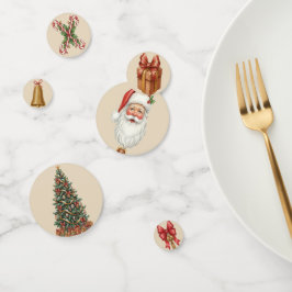 Confeti Victorian Watercolor Santa Christmas Collection