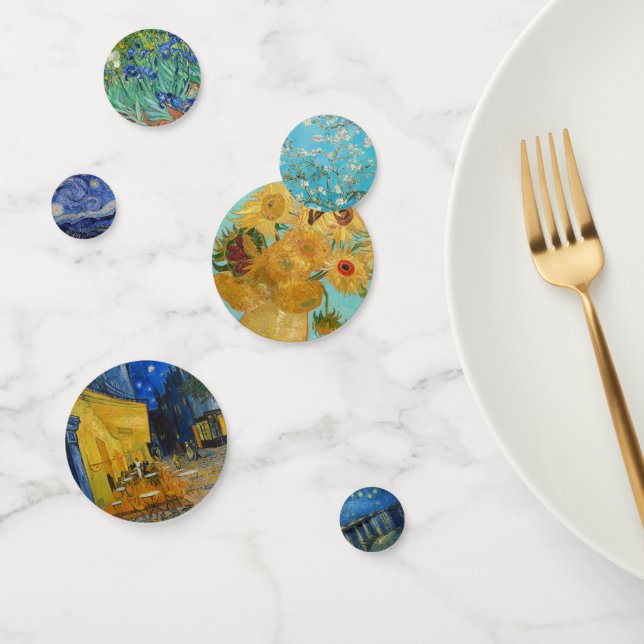 Confeti Vincent Van Gogh - Obra maestra (Grupo)