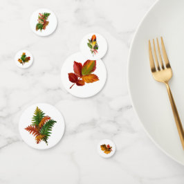 Confeti Vintage Foliage Foliage Fall Table & Thankending