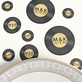 Confeti Volver a colorear el fondo de la tabla rodante del