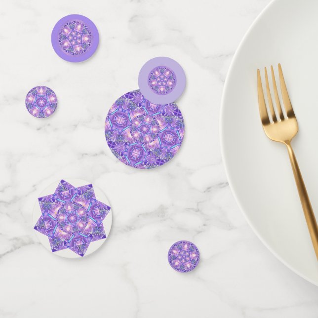 Confeti W1 púrpura (Grupo)