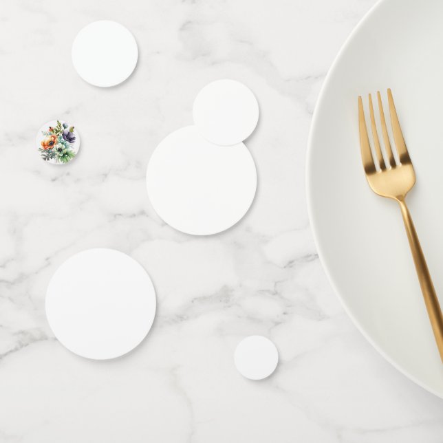 Confeti watercolor flowers (Grupo)