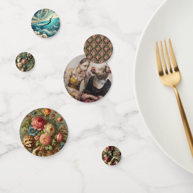 Confeti Wilted Whimsy — Victoriano Gótico (Grupo)