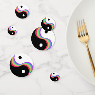 Confeti Yin Yang Rainbow