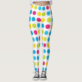 Confetti Celebration: Multi-Color Polka Dot Leggin