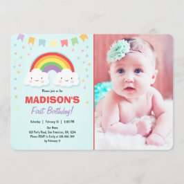 Confetti Chica de invitaciones a fiesta de cumplea