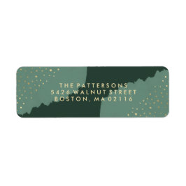 confetti de efecto metalizado dorado | Etiquetas d