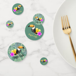 Confetti de la mesa de diseño de la Pura Vida Táct